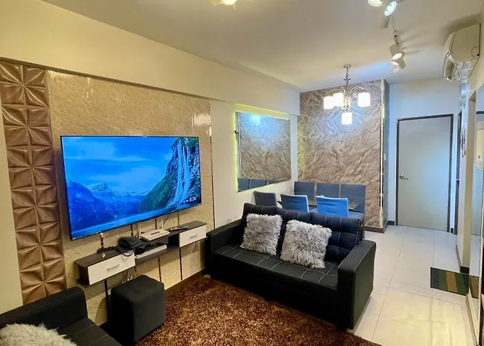 Apartment Two Bedroom With Huge Balcony Fully Furnished 70 Sqm Pasig *