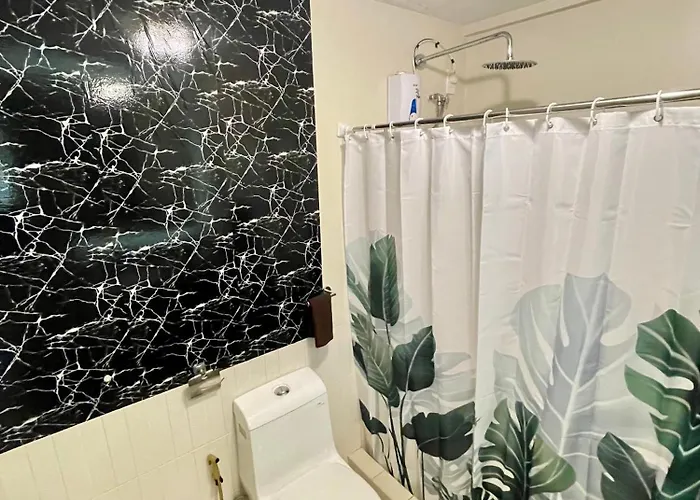 Two Bedroom With Huge Balcony Fully Furnished 70 Sqm Pasig Apartment *