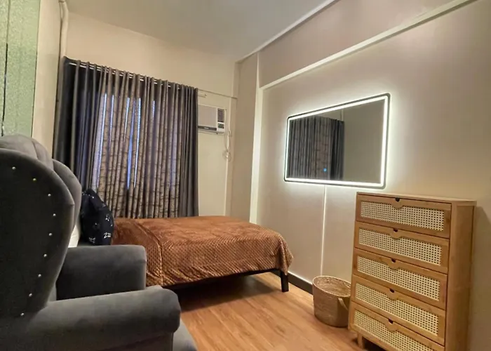 Two Bedroom With Huge Balcony Fully Furnished 70 Sqm Pasig Apartment