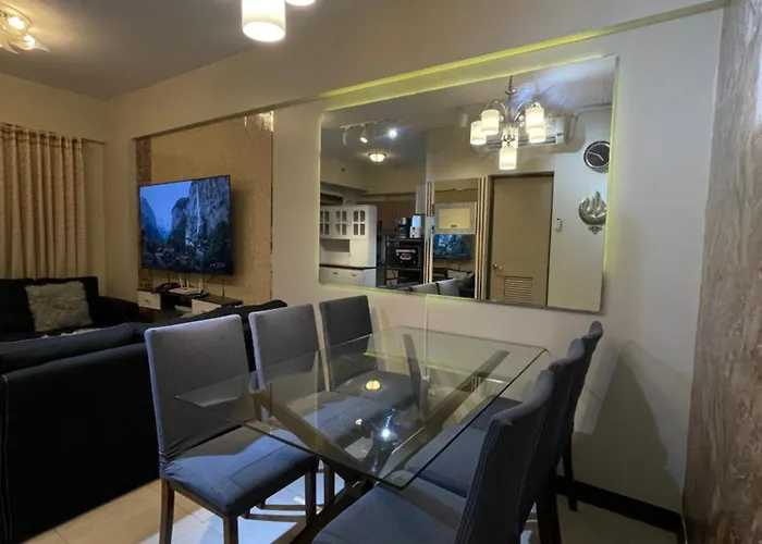 Apartment Two Bedroom With Huge Balcony Fully Furnished 70 Sqm Pasig Manila