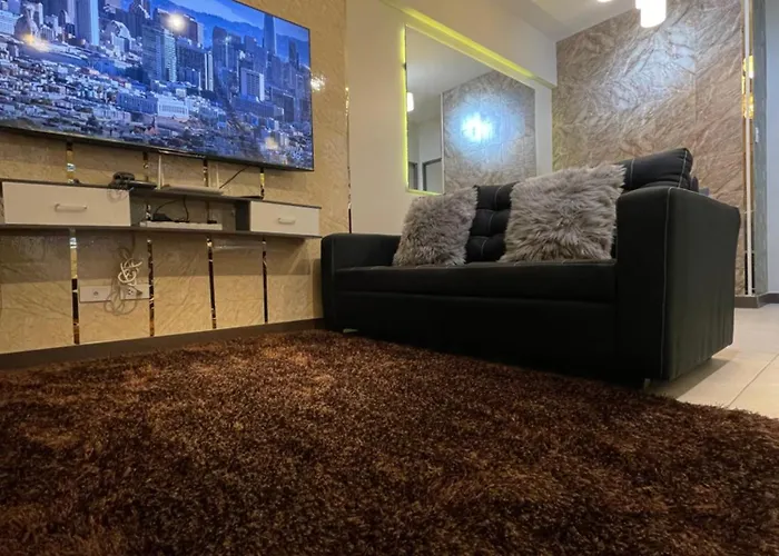 Two Bedroom With Huge Balcony Fully Furnished 70 Sqm Pasig Apartment