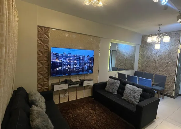 Two Bedroom With Huge Balcony Fully Furnished 70 Sqm Pasig Apartment *